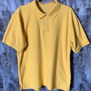 L.L. Bean Sunny Yellow Polo Shirt